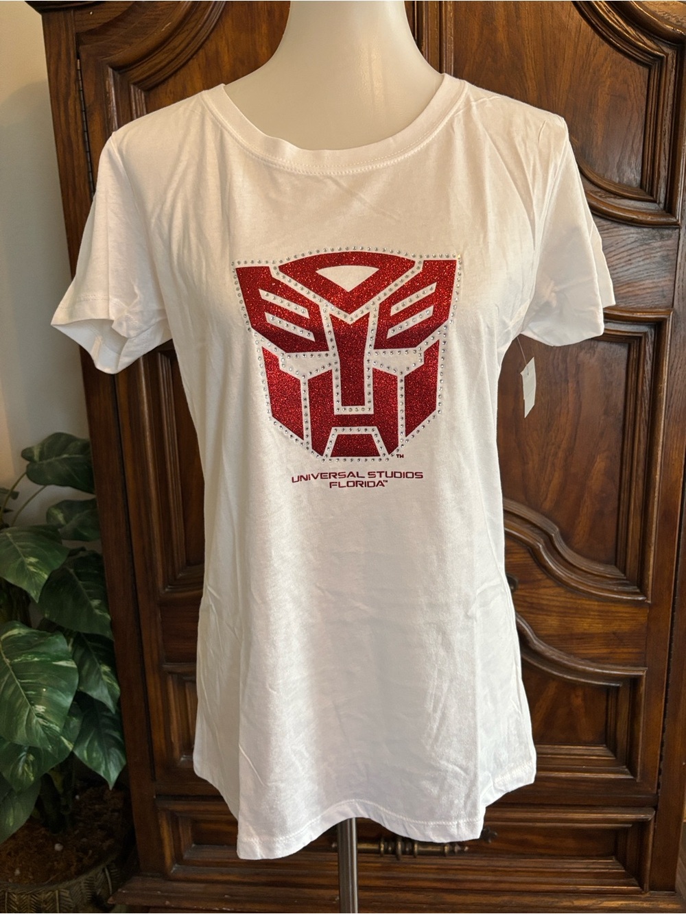 NWT Universal Studios Florida Transformers womens t-shirt